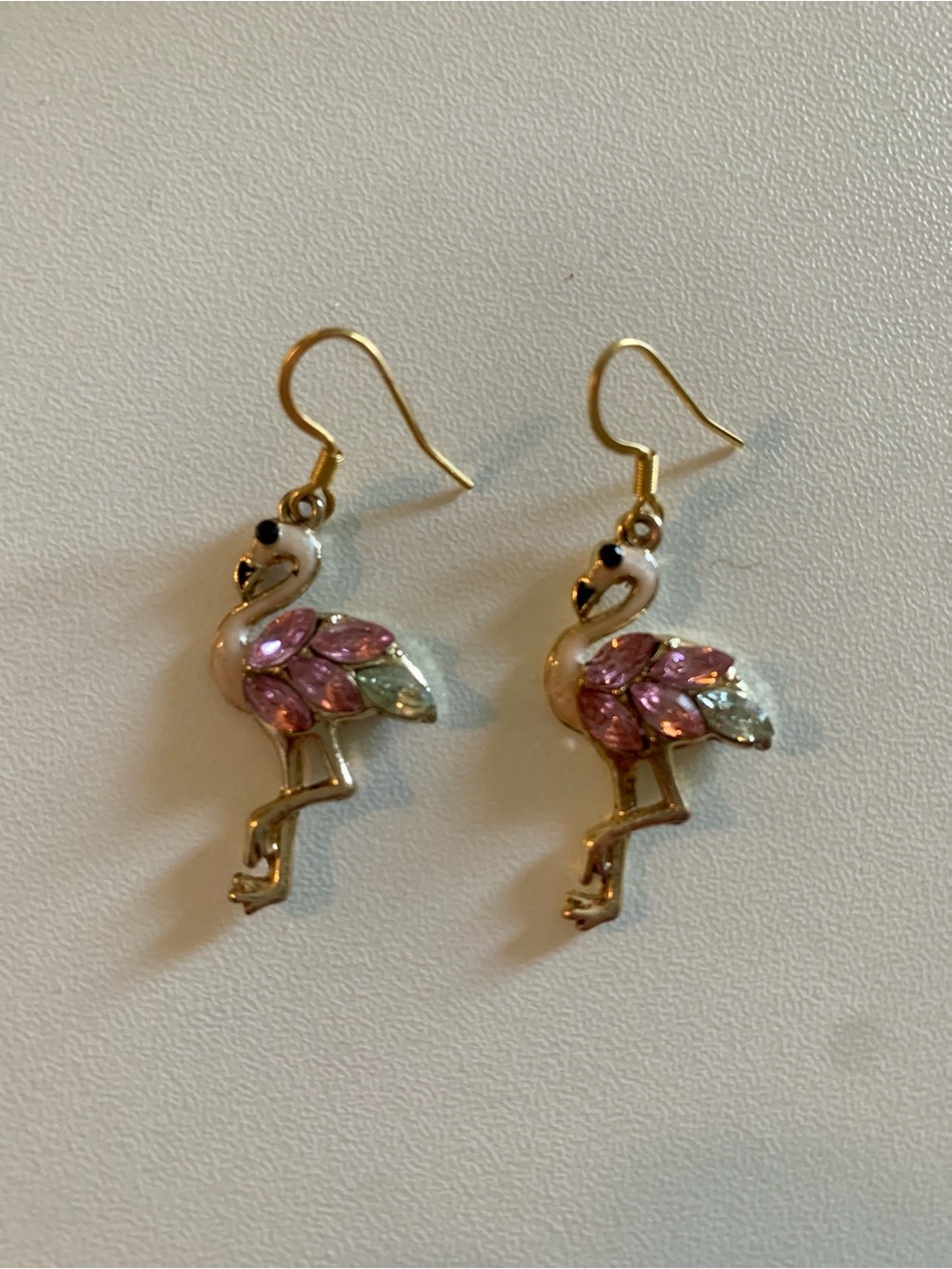 Flamingo Jewelled Earrings